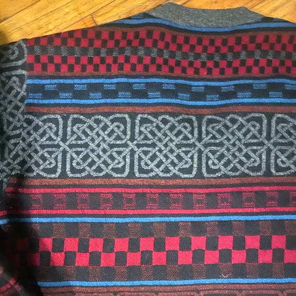 GIVENCHY VTG WOOL Frm ITALY ORIENTAL Sweater RARE - Picture 4 of 11